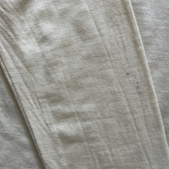 Wool& Merino Wool Long Sleeve Shirt in Ivory size small - Picture 6 of 10